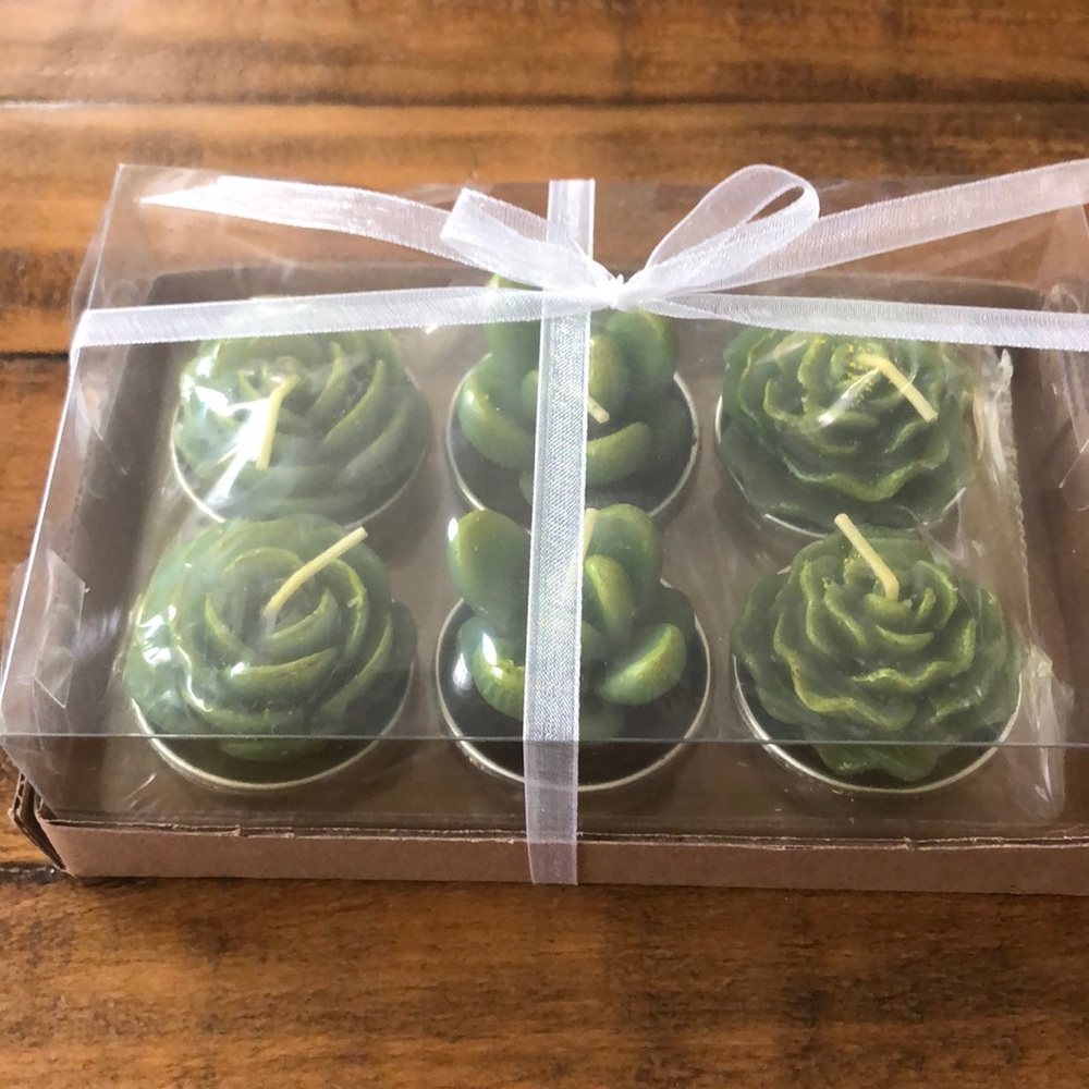 Cactus candles